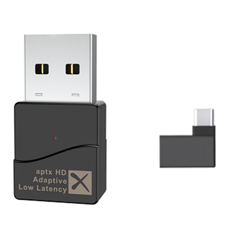 Bluetooth Adapter Driver-Gratis Usb Bluetooth 5.2 Zender + Type C Adapter QCC3040 Chip: Default Title