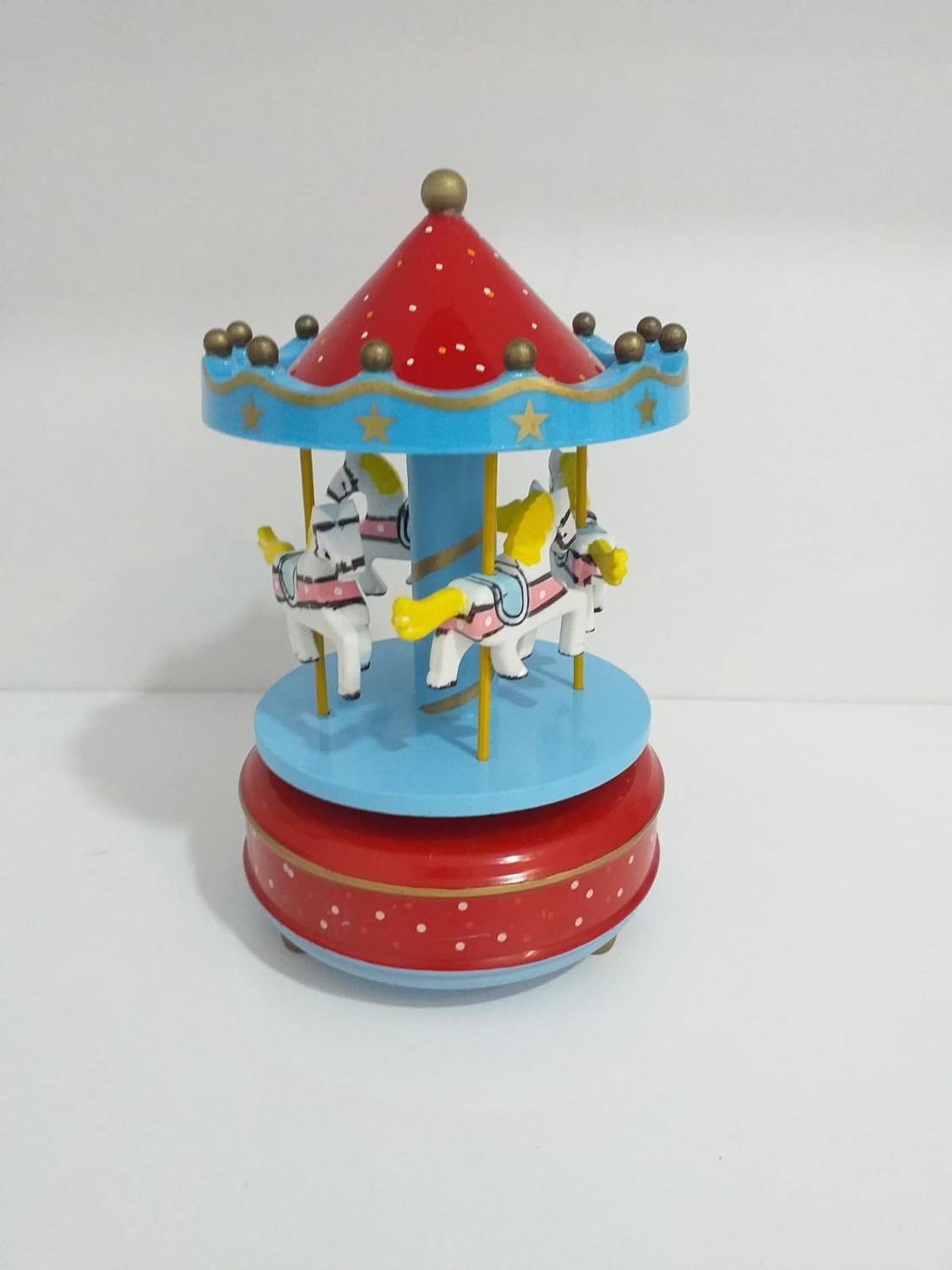 Wind-up Musical Carousel Trinket
