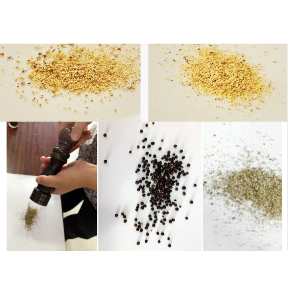 Küche Klassische Holz Pfeffer würzen Salz Mühle Schleifer Muller Werkzeug Schwarz küche spezielle zubehör