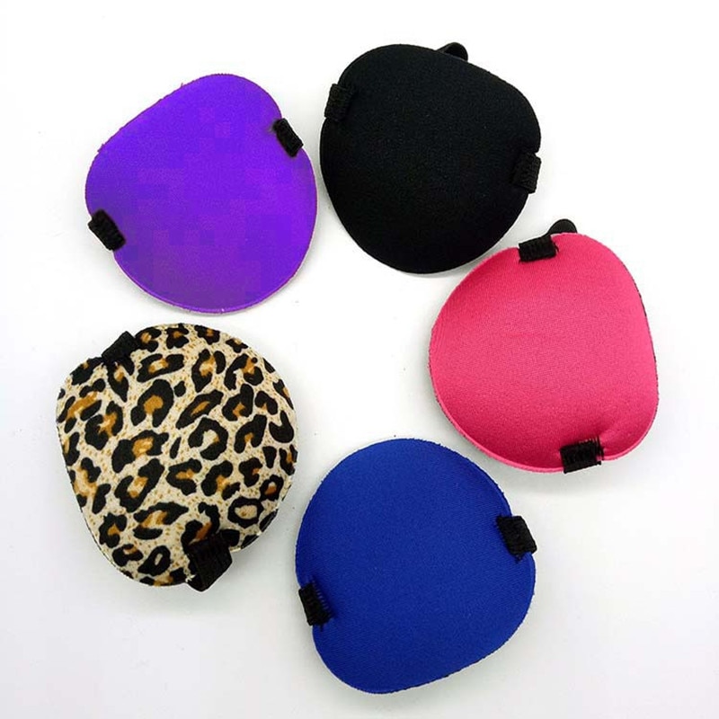 Borgne L'amblyopie Visière Simple Oeil Couverture Soie Enfant Adulte Léopard Masque Pour Les Yeux Dormant Portatif Doux Oeil Pour S'infiltrer Masque