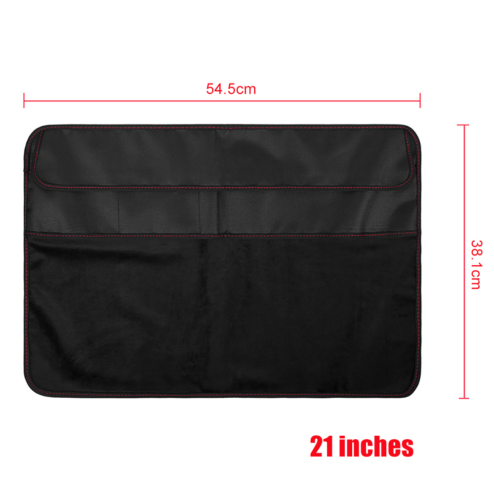 21 inch 27 inch Black Computer Monitor Dust Cover Waterproof PU Protector for Apple iMac LCD Screen: 21 inches B
