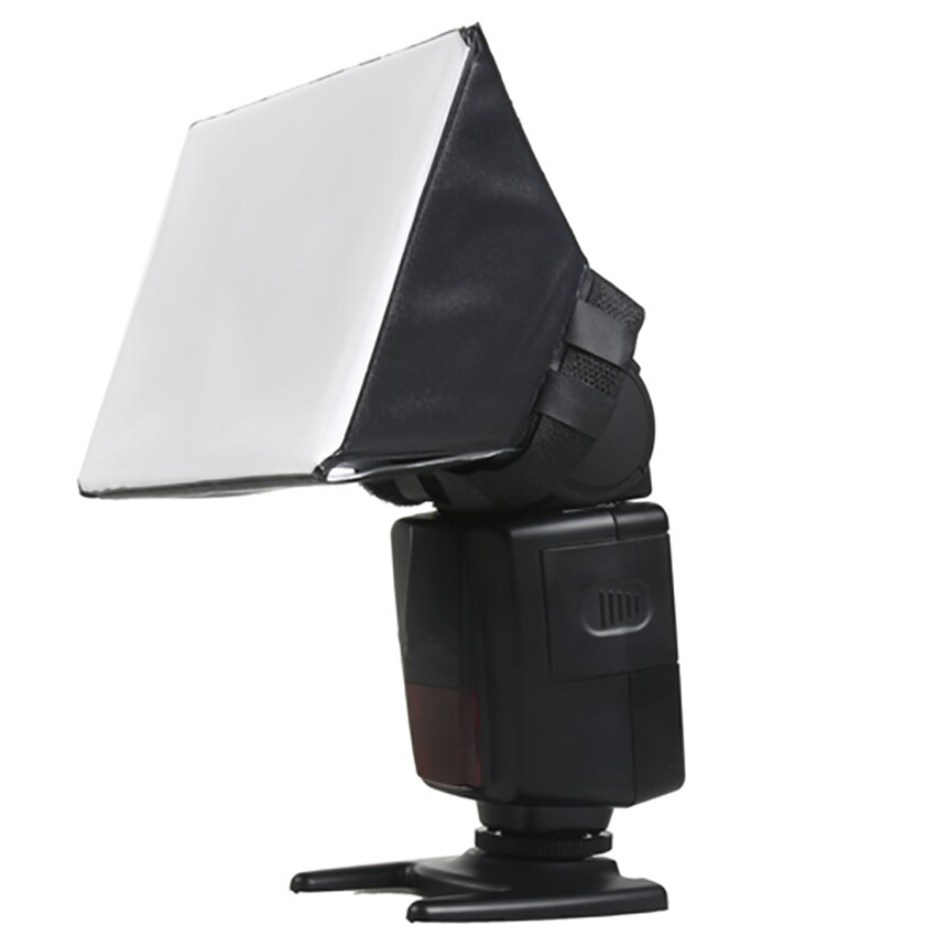 Folding Flash Diffuser Flashing Cover Light Softbox for Digital Camera External Flash 30cmx27cm Universal Flash Softbox