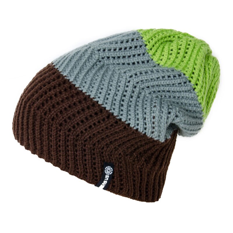 Sn. su. sk chapéu quente de malha para outono inverno, esqui, snowboard, gorro tricô mais alto, gorro