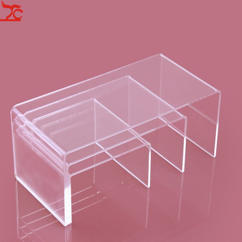 Transparent Acrylic Display Stand Multi-functional Jewelry Storage Rack Display Racks Cosmetics Display Holder