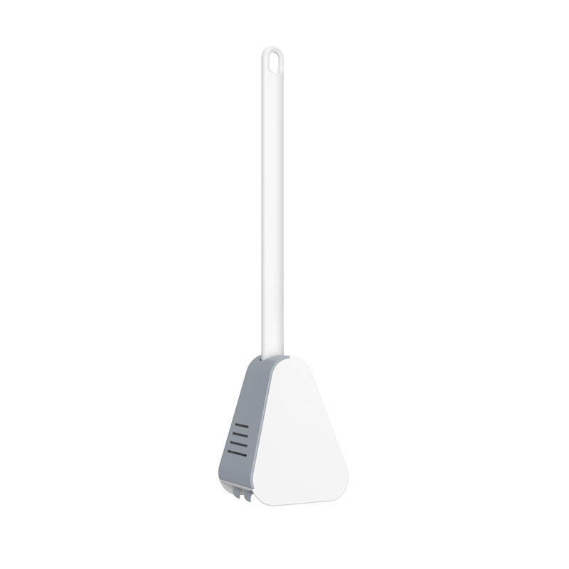 Lovely Cherry Shape Lavatory Brush Toilet Brush &amp; Holder Set Red Toilet brush toilet holder bathroom accessories: White With Base
