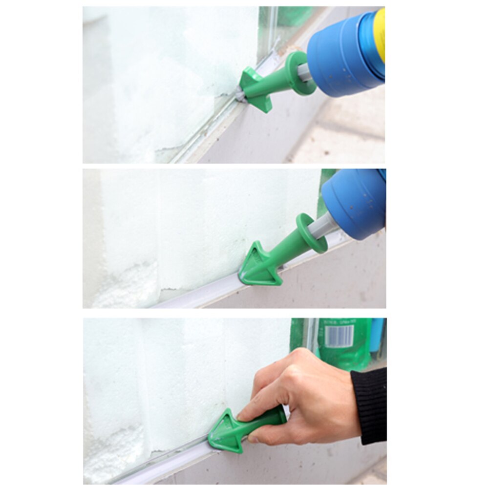 10pcs/set Window Door Silicone Sealant Spreader Spatula Shovel Cleaning Corner Scraper Caulking Tools Sealant Nozzle Applicator