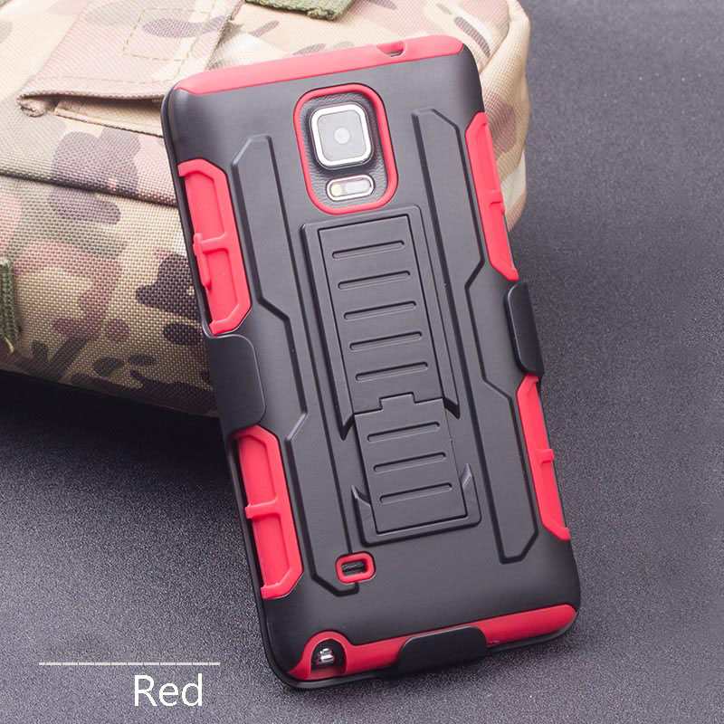 Armor Case For iPhone 6 6s Plus SE 5 5S Back Cover Belt Clip Stand Holster Hybrid Hard Mobile Phone Covers Full Protective Funda: For iPhone 6s Plus / Red