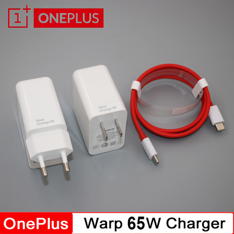 Chargeur 65W pour Oneplus, charge rapide, adaptateur ue/US, câble de Type C vers Type C pour One Plus 9 Pro 9R 8T 8 7T Pro Nord N10 N100