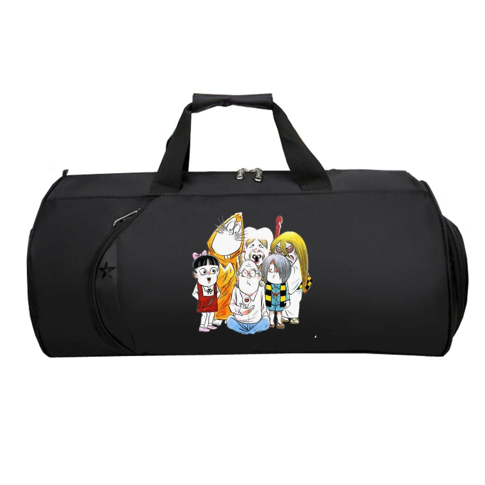 anime Men Travel luggage bag Handbag Luggage teenagers Suitcase Large Multifunction Tote Shoulder Bag for Hakaba Kitarou: 11