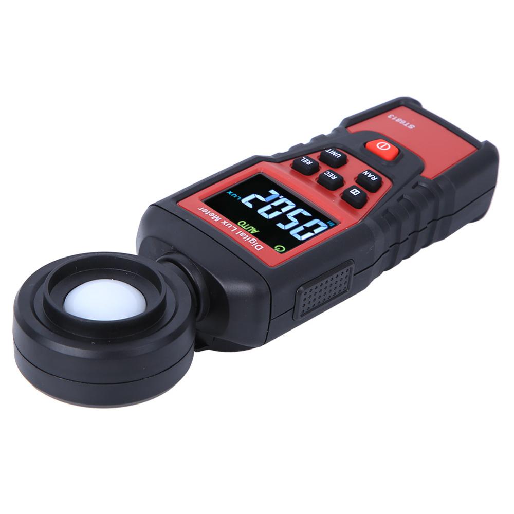 Portable Digital LCD Light Illuminance Meter Photometer High Accuarcy Illuminometer Instrument 1-100000 Lux Meter