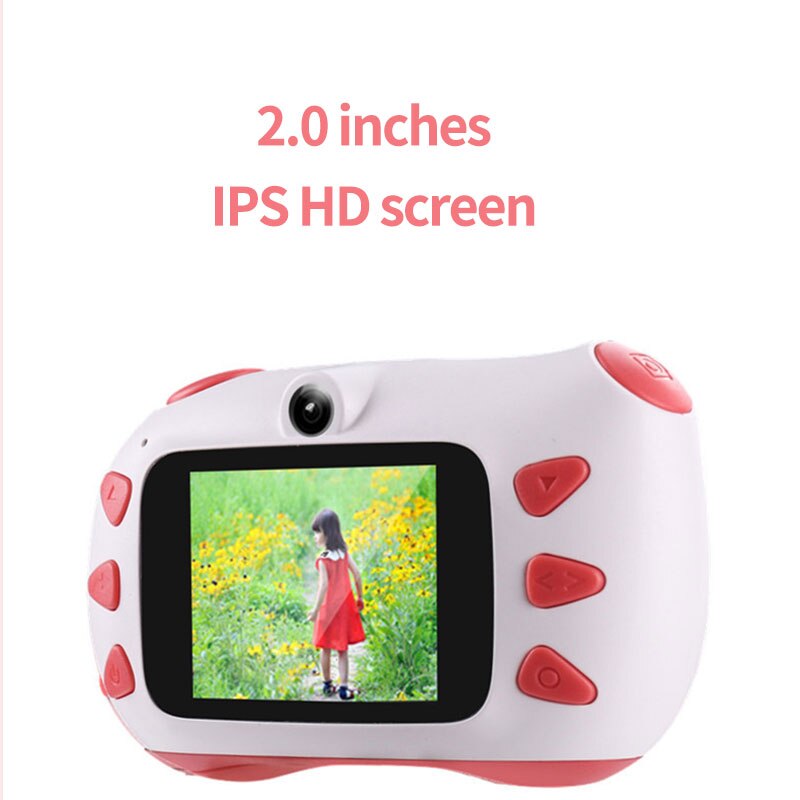 Kids Camera 2.0 Inch Ips Scherm Foto Video Camera Cartoon Digitale Video Camera Voor Kinderen 1080P Hd 18MP Kind mini Camera
