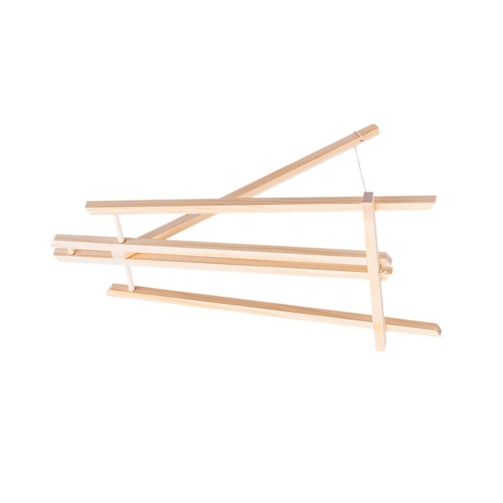Mini Wood Display Easel Oil Painting Easel Wooden Stand Folding Photo Frame Display Stand Desktop Desk Sketch Painting Supplies