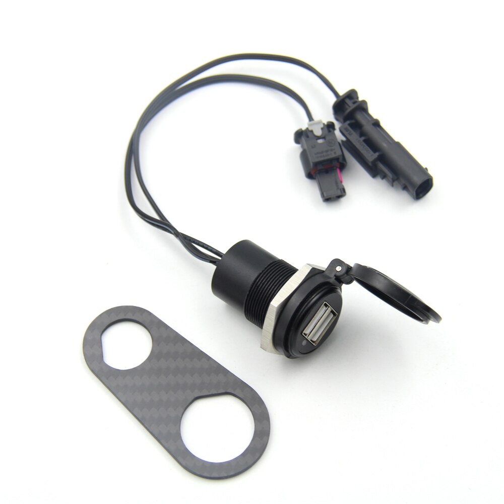 Para BMW R1200GS R1200RT ADV R1250GS 4.2A interfaz USB Dual Puerto adaptador de cargador de pantalla Digital: Default Title