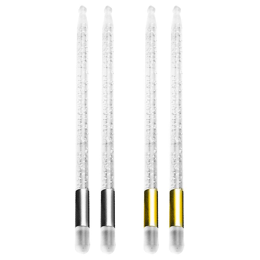 Baguettes de batterie lumineuses en acrylique, 5a, LED lumineuses pour la Performance sur scène