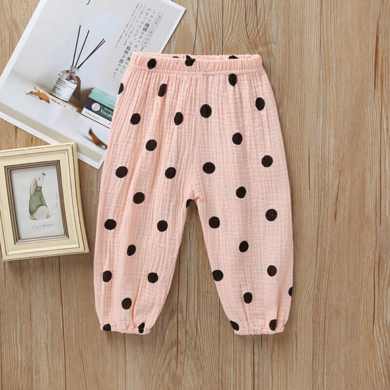 Babymeisjes zomer lange broek peuter kinderen babyjongen meisje lange broek leggings joggingbroek harem broeken