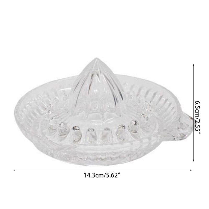 Glass Manual Juicer Citrus Fruit Juicer Kitchen Orange Lime Lemon Squeezer Fruit Press Juice Machine Fruit Extractor