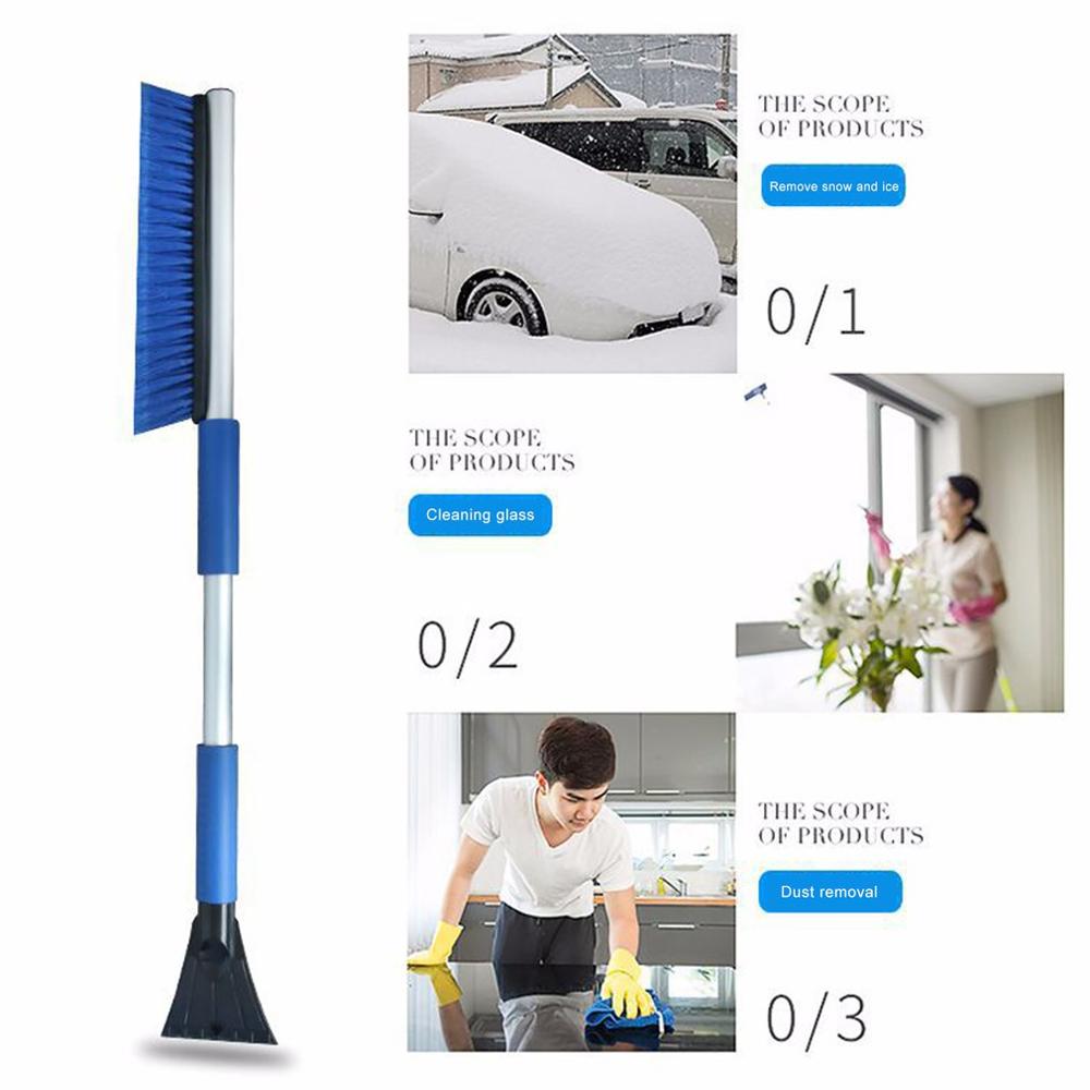 IM-X16 Car Snow Shovel Winter Auto vehicle Snow Ice Scraper Snowbrush Shovel Long Handle Removal Brush Ice Scraper Tool