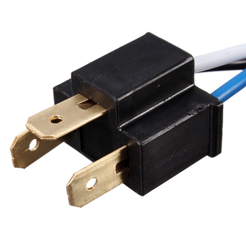 H4/9003 phare Booster câble fil harnais connecteur relais fusible prise noir H4 phare connecteur fusible prise économie d'énergie