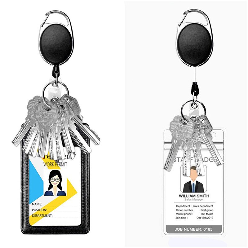 Kaarthouder Voor Bank Kaarten Lanyards Id Badge Houder Verpleegkundige Accessoires Badges Intrekbare Sleutelhanger Kantoorbenodigdheden Id-kaart