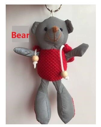 Kinderpark Reflecterende Hang Zak Reflecterende Beschermende Accessoires Pop Speelgoed Waarschuwing Veiligheid Hanger: Bear