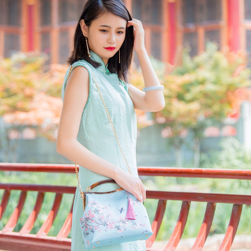 Yiyi's Uniform bag, cheongsam bag, antique bag, single shoulder bag, , dinner bag, Handmade Bag, women's bag, gold bag,