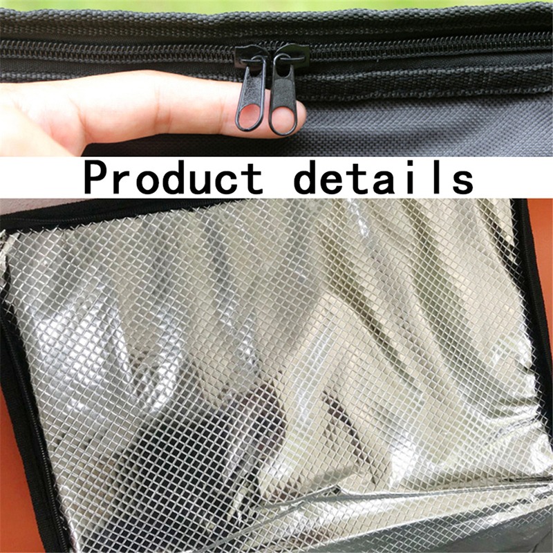 16l/28l/50l/70l pungi pentru alimente izolate impermeabile, reutilizabile, pentru băcănie, pentru servitor de bufet, tavă de încălzire, recipient pentru prânz, cutie pentru pizza