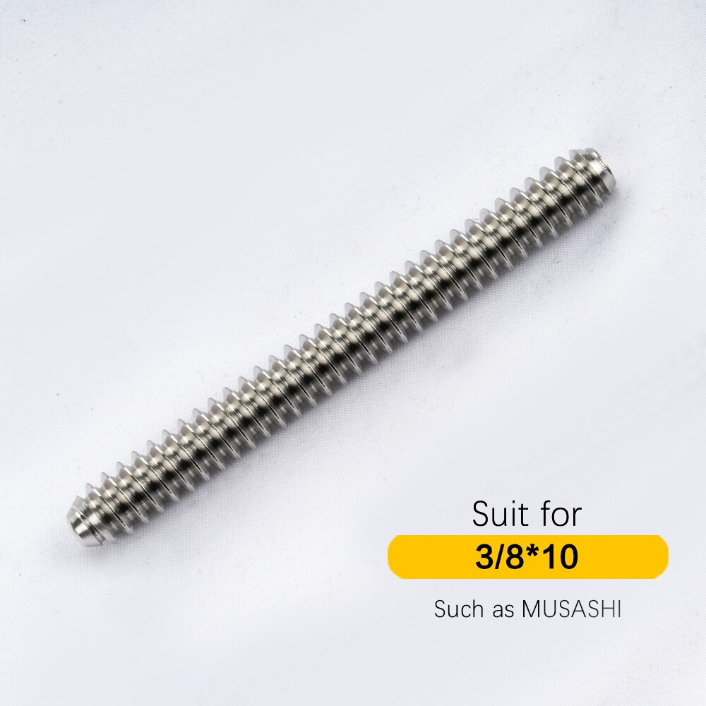 Pool Cue Joint Mezz Wavy /Uni Loc 3/8*10 3/8*11 Joint Billiard Cue Stick Joint Stainless Steel Billiard Accessories: 3 8-10