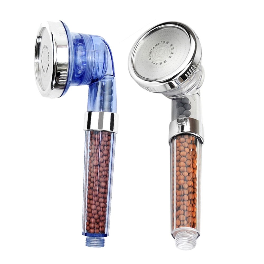 Healthy Negative Ion SPA Filtered Adjustable Shower Head with Shower Hose Three Shower Mode Negative Lon SPA ShowerHead