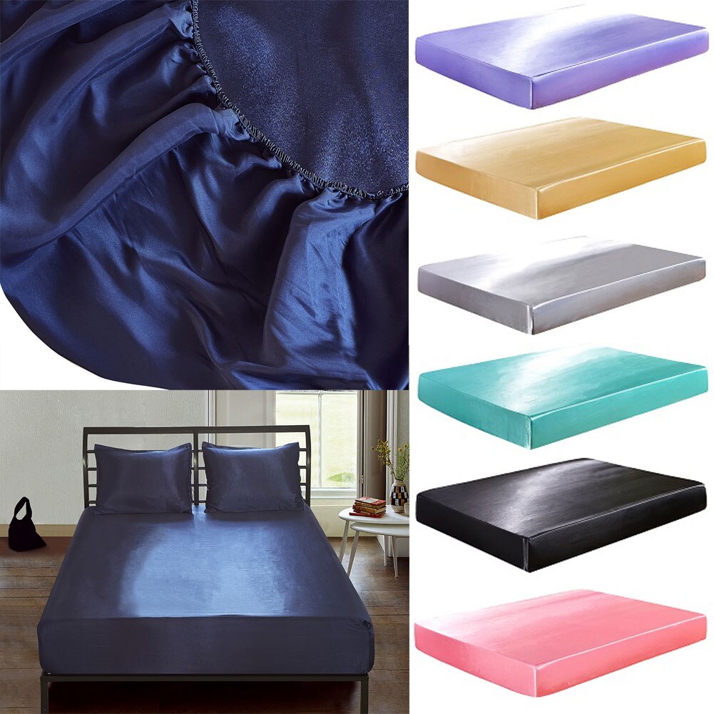 Nyeste ekstra dybt tilpassede lagen vandtæt massivt lagner madrasbetrækbeskytter elastiske lagner sengetæpper