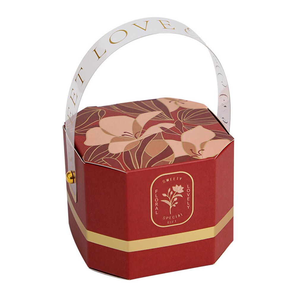 Caja de de dulces para mujer, bolsa de embalaje de papel, decoraciones misteriosas del Día de San Valentín, Pascua, 14 de febrero y Año , nueva