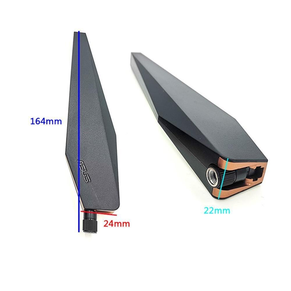 1xOriginal Antenne Pour ASUS GT-AC5300 Routeur Sans Fil Bande carte Connecteur Mâle AC5300 Antenne RP-SMA Externe Pour le wifi également V0K9