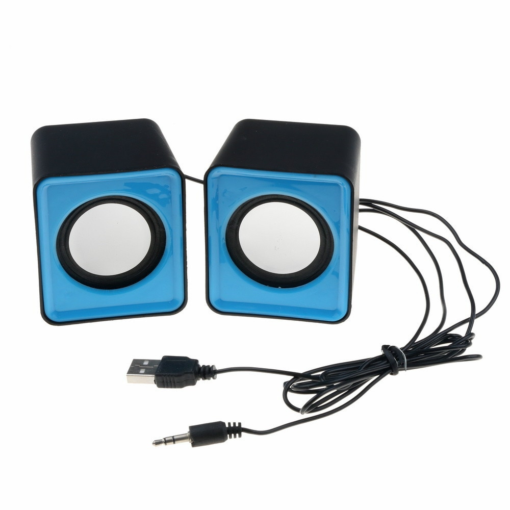 Portable USB 2.0 Speaker Multimedia Desktop Computer Notebook Mini Speaker Music Stereo Home Theater Speaker 3.5mm Jack
