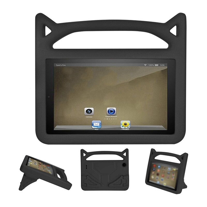 All Kids Case for 7 Inch Tablet - Kid-Proof Handle Protective Cover with Built-In Stand for 7 Inch Display Tablet