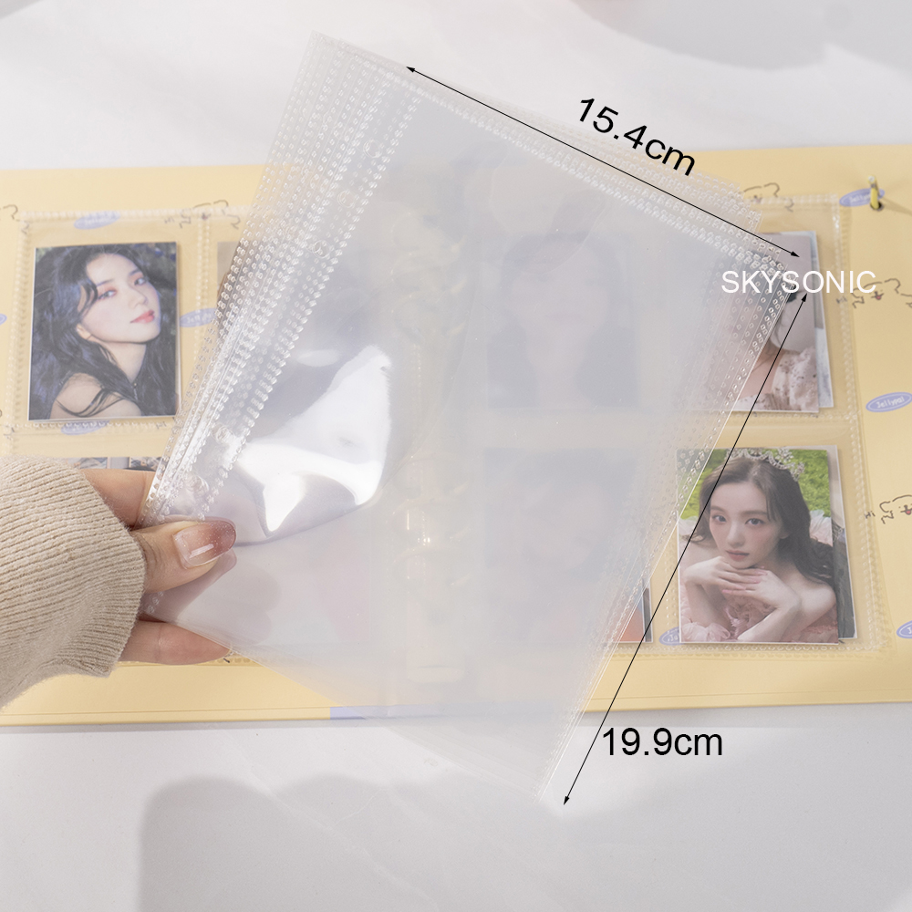 SKYSONIC A5 Binder Collect Book Plush Photo Album Agenda Kawaii Dog Postcards Ring Organizer DIY Refills Suppliers: Dark Grey