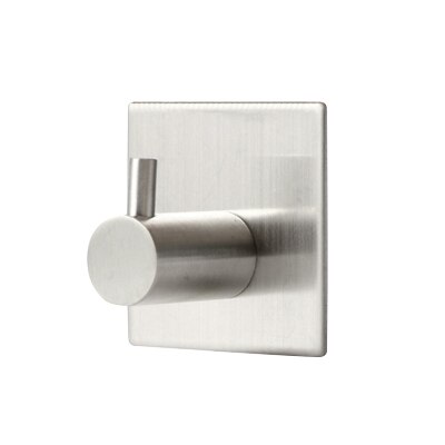 3M Self Adhesive Wall Door Back Hooks Heavy Duty Stainless Steel Clothes Hanger Bathroom Kitchen Towel Rustproof Hook