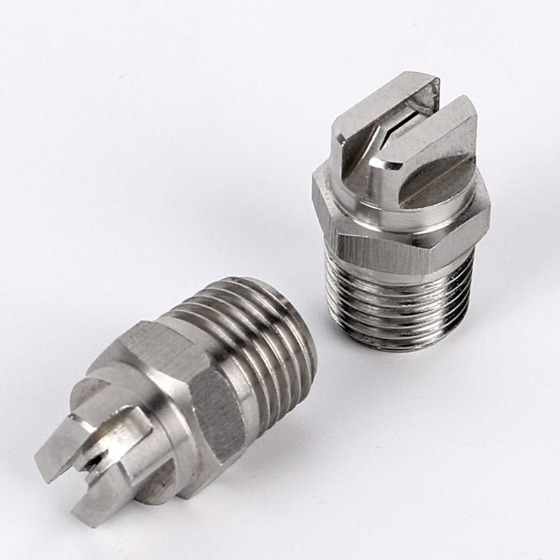 1/4 hvv slagvaste standaard roestvrijstalen veejet vlakstraalsproeiers voor water