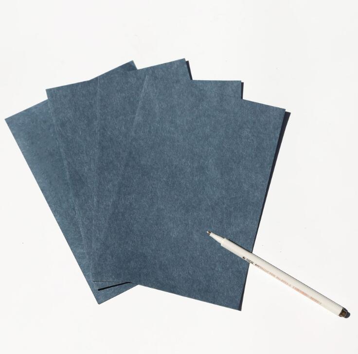 XRHYY 4 Sheets 20.9x14.4CM Vintage Stationary Paper Kraft Writing Stationery Retro Paper Writing Blank Kraft Letter Paper: BL