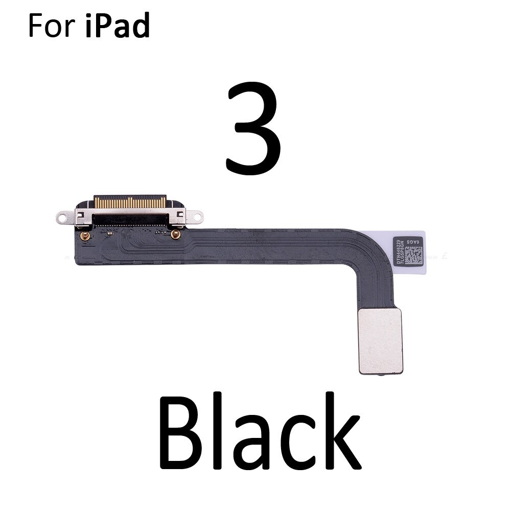 Usb Lader Connector Poort Plug Flex Kabel Voor Ipad 4 Lucht 2 3 Power Opladen Dock Port Flex Reparatie onderdelen