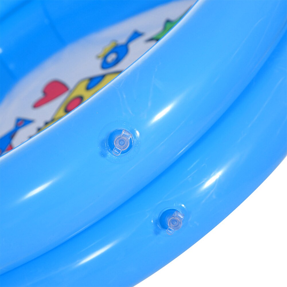 Bärbar uppblåsbar paddelleksak lekplats babypool djurtryckt rund härlig inomhus utomhusbadkar sommar