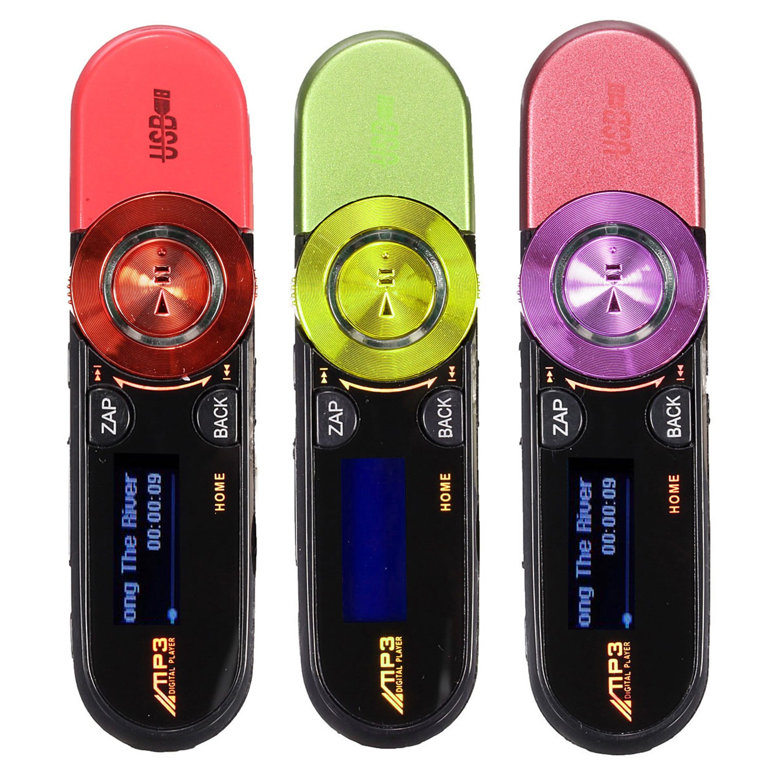 8GB de disco USB Pen Drive USB LCD MP3 reproductor grabadora FM Radio mini SD / TF