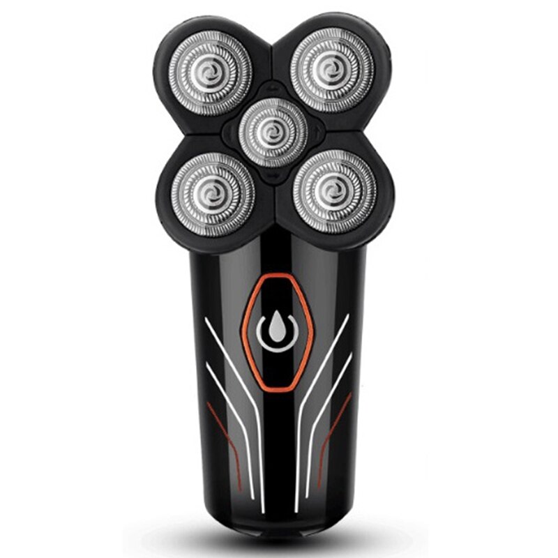Rotating wet dry cleaning shaver rechargeable electric shaver for men beard electric razor male USB facial head shaving machine