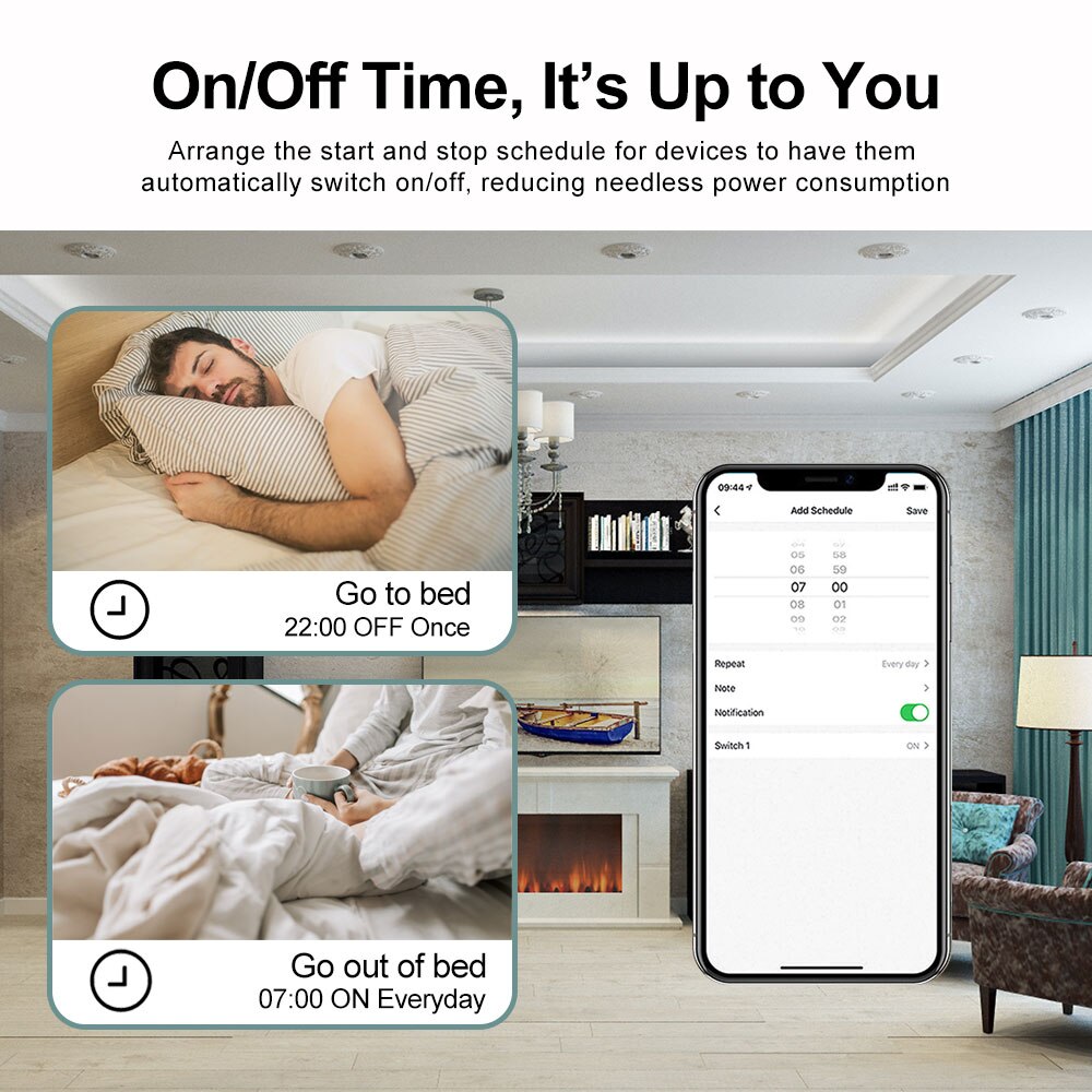 Tuya Mini Wifi Schalter Für Smart Home 16A 2-weg APP Fernbedienung Timing Und Stimme Arbeit Mit Yandex alice Alexa, google Hause