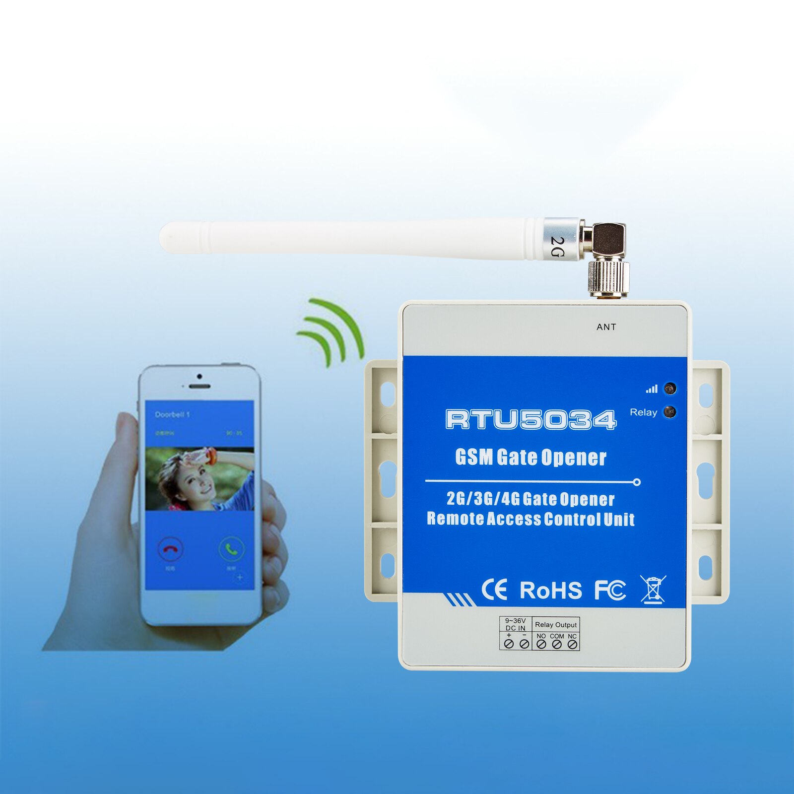 Garage Door Wifi Remote Control Smart Door Opener Device Close Open Support For Alexa Google Mobile Phone 2.4 GHz WIFI