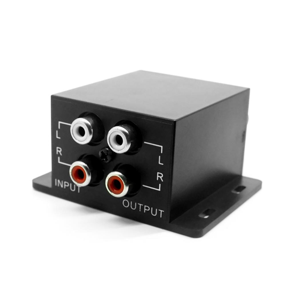 Auto Auto Energie Verstärker Audio- Regler Bass Subwoofer Equalizer Überkreuzung Regler 4 RCA Einstellen Linie eben Volumen Verstärker