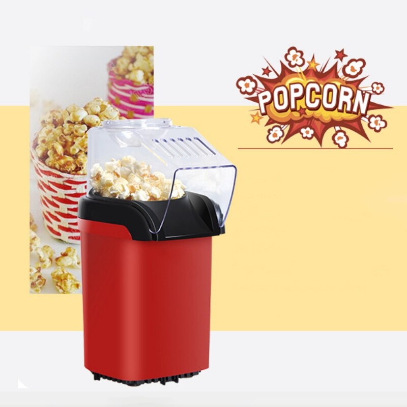 Automatisk Mini Popcornmaskin Hjemmelaget DIY - Europeisk Standard 110V
