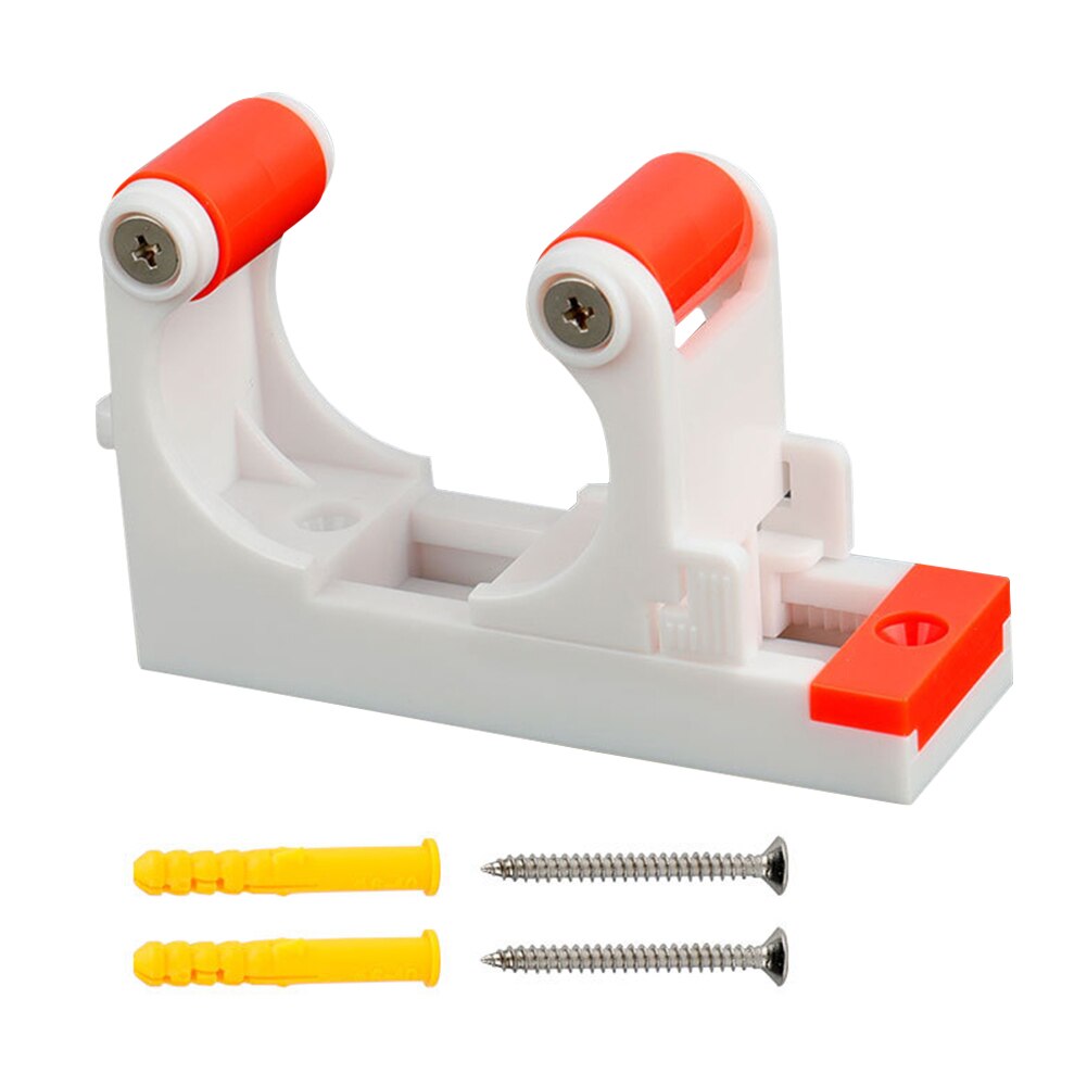 Bicycle Wall Mount Display Holder Stand Road Bike Parking Buckle Indoor Bicycle Wall Mount Hook Holder Stand Bike Accessories: Red