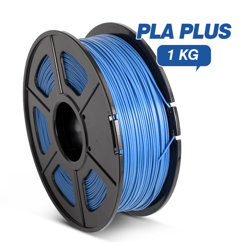 SUNLU PLA PLUS Filament 1.75 mm 1kg High Quantity 3D Printing Filaments For 3d Printer PLA +: PLA PLUS-BULE GREY