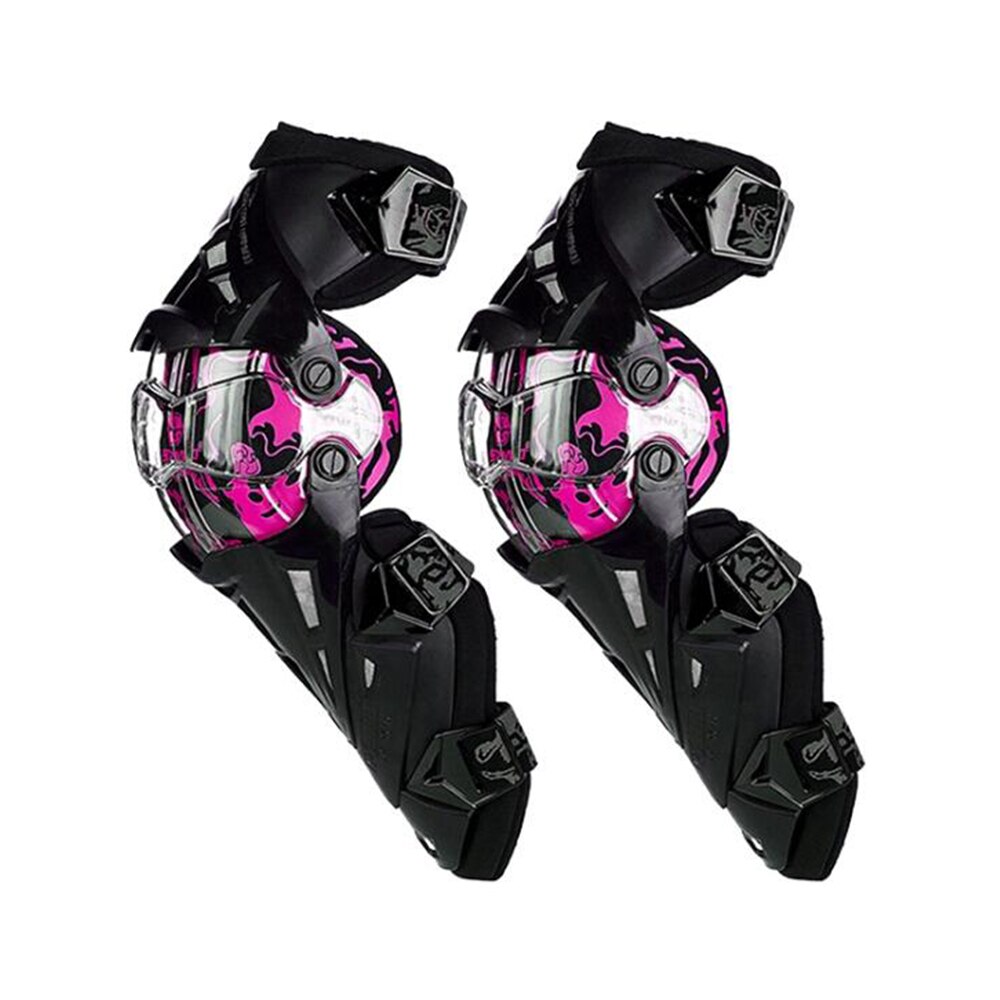 SCOYCO Motorcycle Knee Pads CE Motocross Knee Guards Motorcycle Protection Knee Protector Racing Guards Safety Gears Race Brace: K12-Pink
