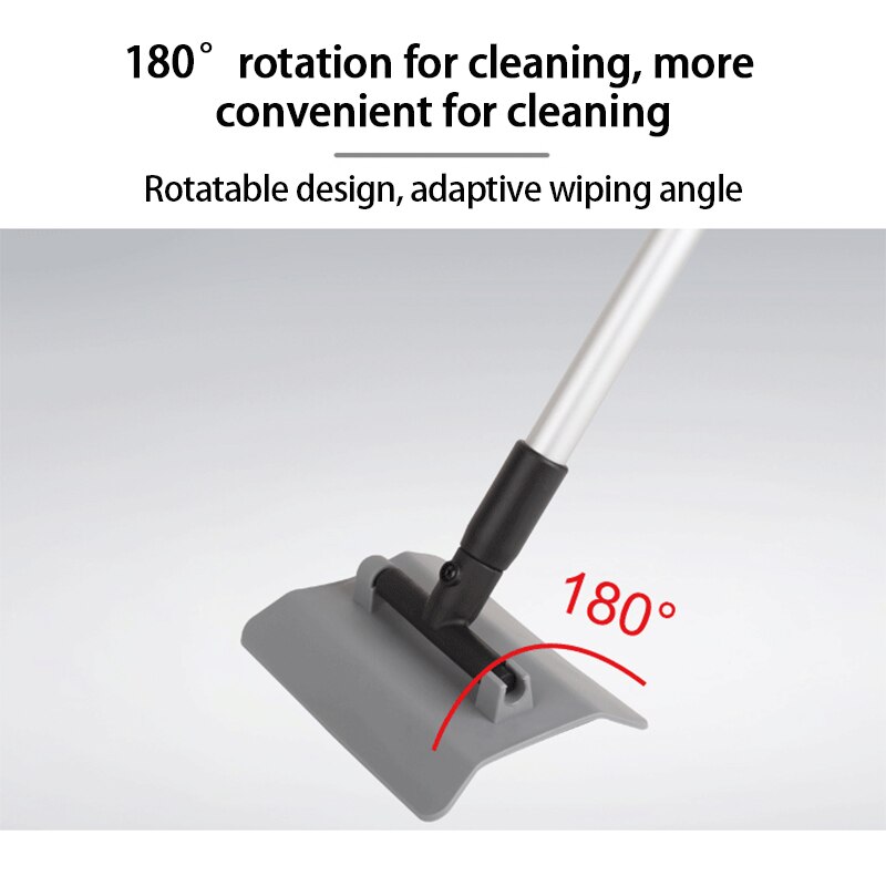 Retractable Winter Car Snow Shovel Snow Cleaning Glass Deicing Frosting 180 Degree Rotating Aluminum Alloy Ice Shovel Scraper