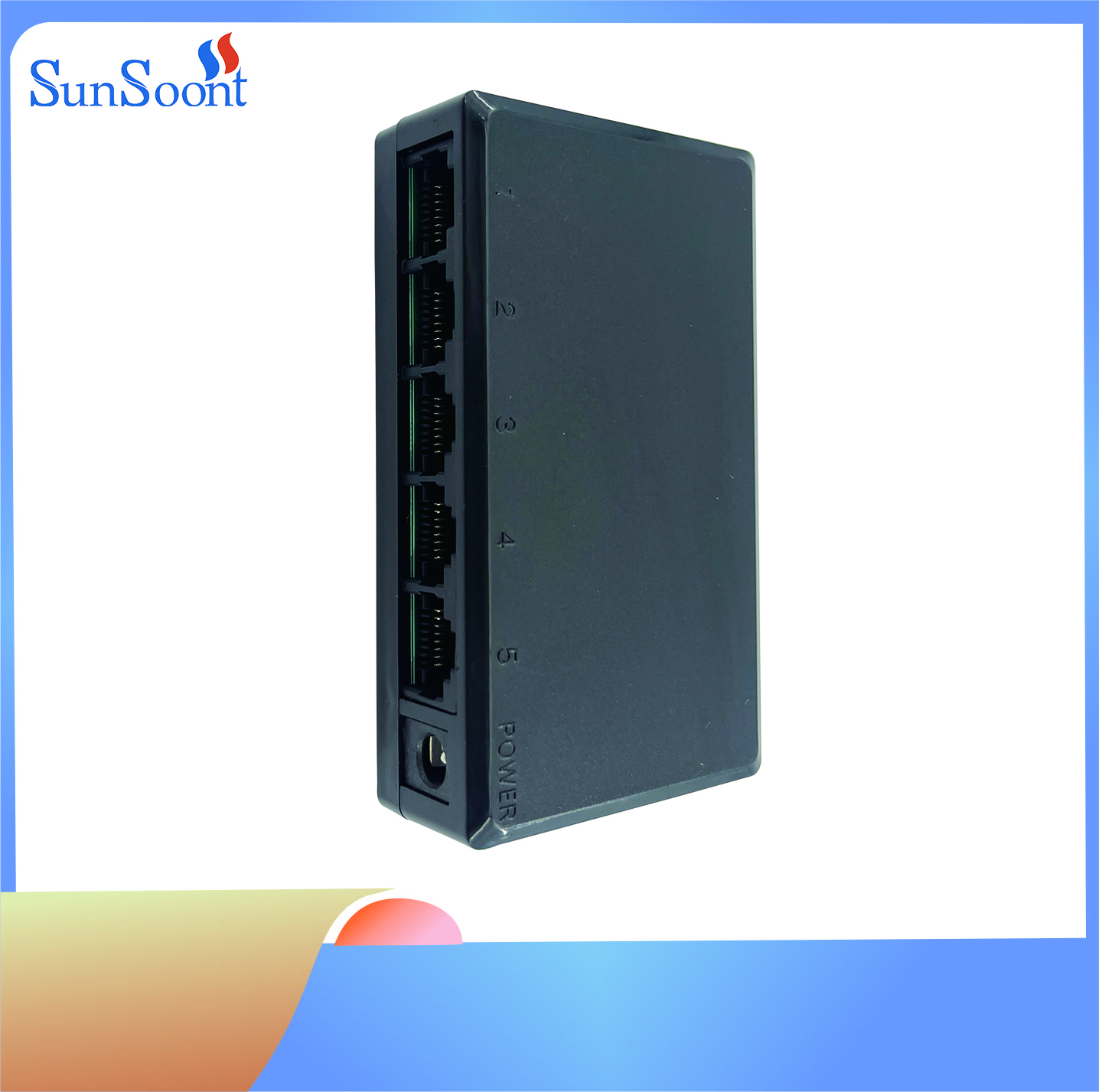 Switch Ethernet 5/8 porte Adattatore switch di rete Gigabit desktop 10/100/1000Mbps Switch Ethernet RJ45 Switch rapido automatico MDI/MDIX